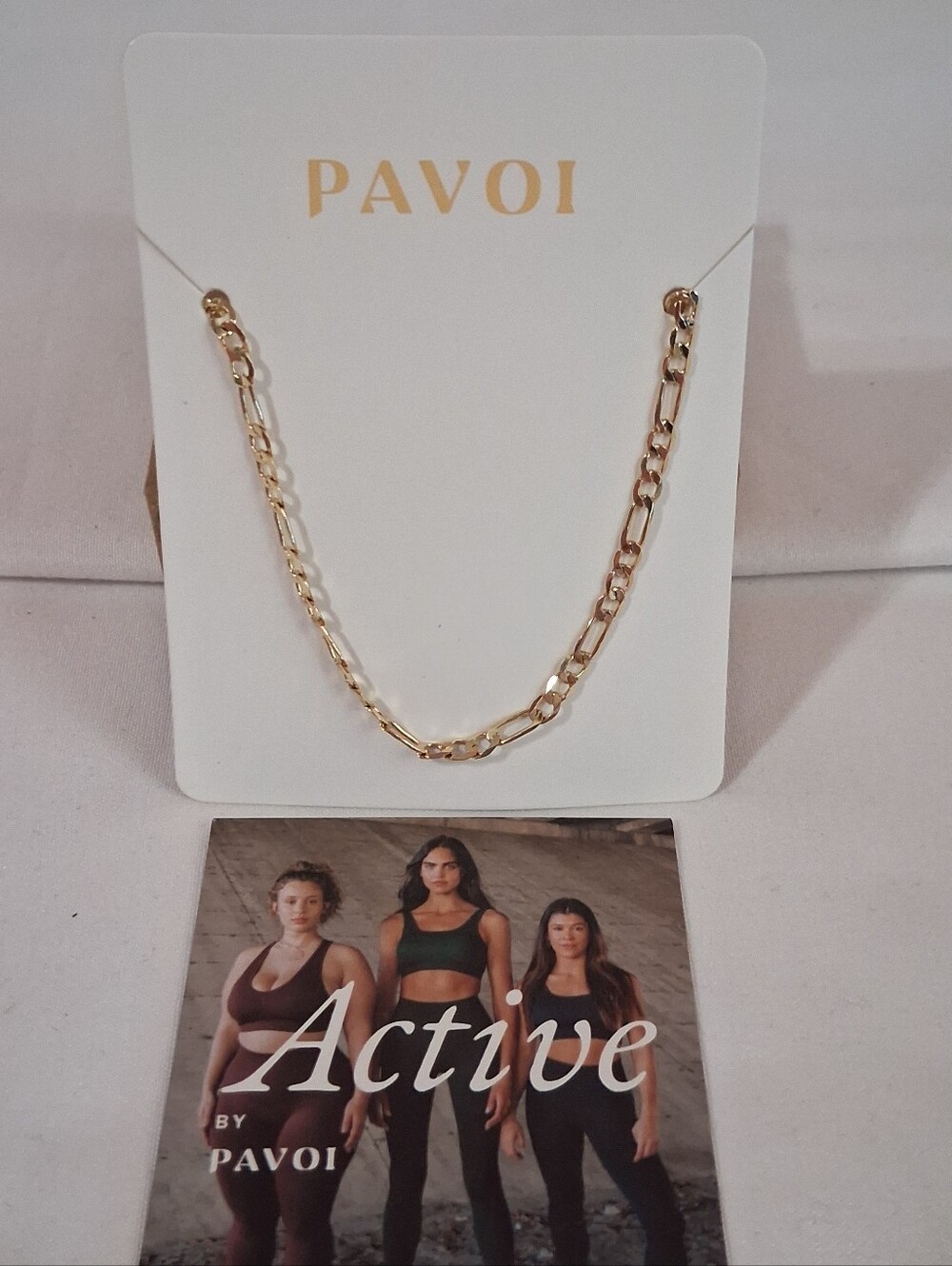 New Pavoi Plated Figaro Necklace